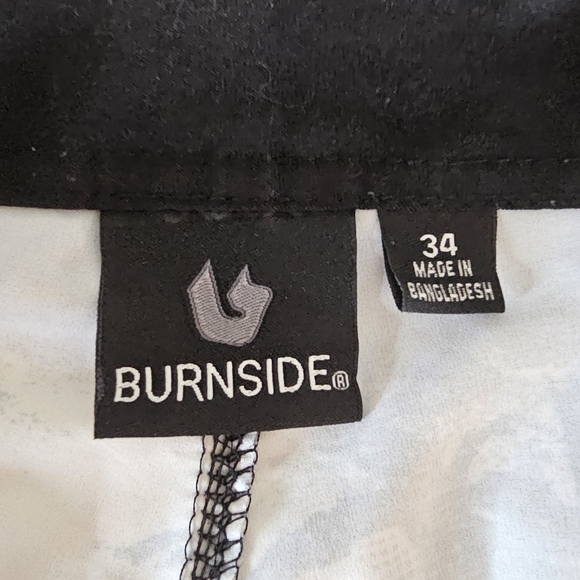 Burnside Mens Swim Board Shorts Palm Tree Tropical Print Size 34 - Picture 3 of 12